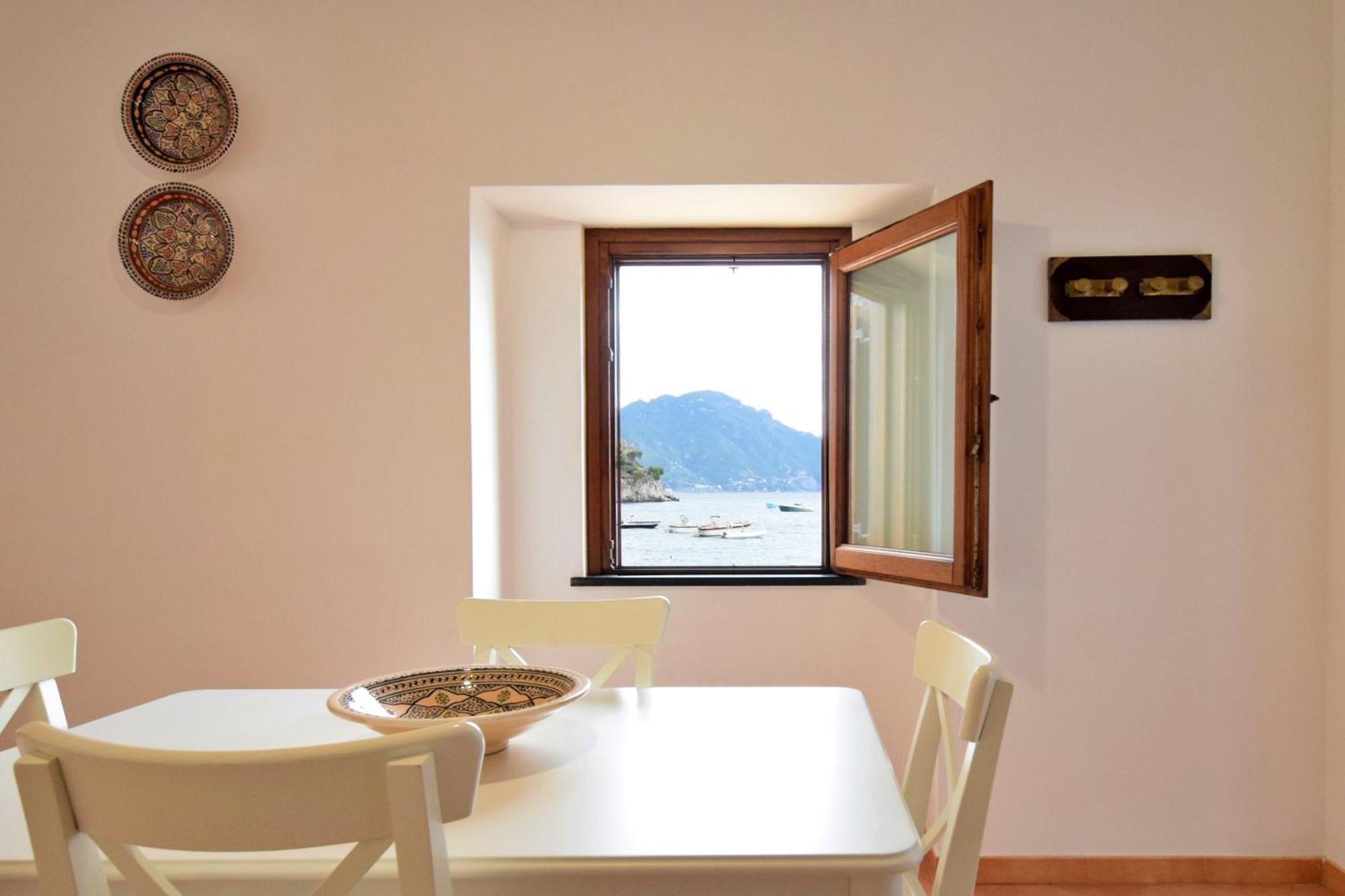 Casa Della Marina - Beach, Seaview, Wifi Conca dei Marini Dış mekan fotoğraf